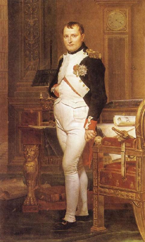 Jacques-Louis David Napoleon in his Study Germany oil painting art